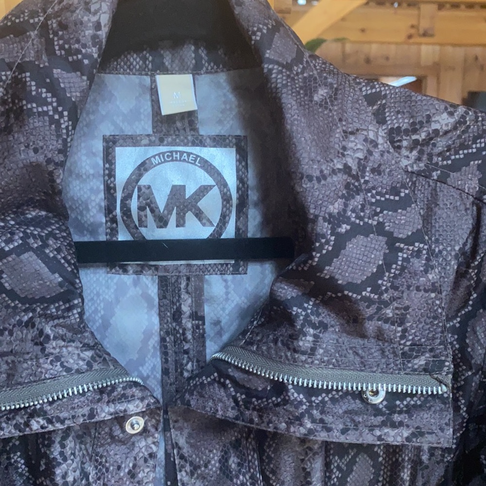 Michael Kors Rain Coat..Python Print - image 2